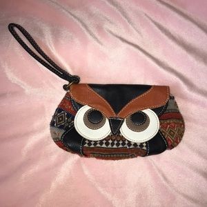 Owl wristlet